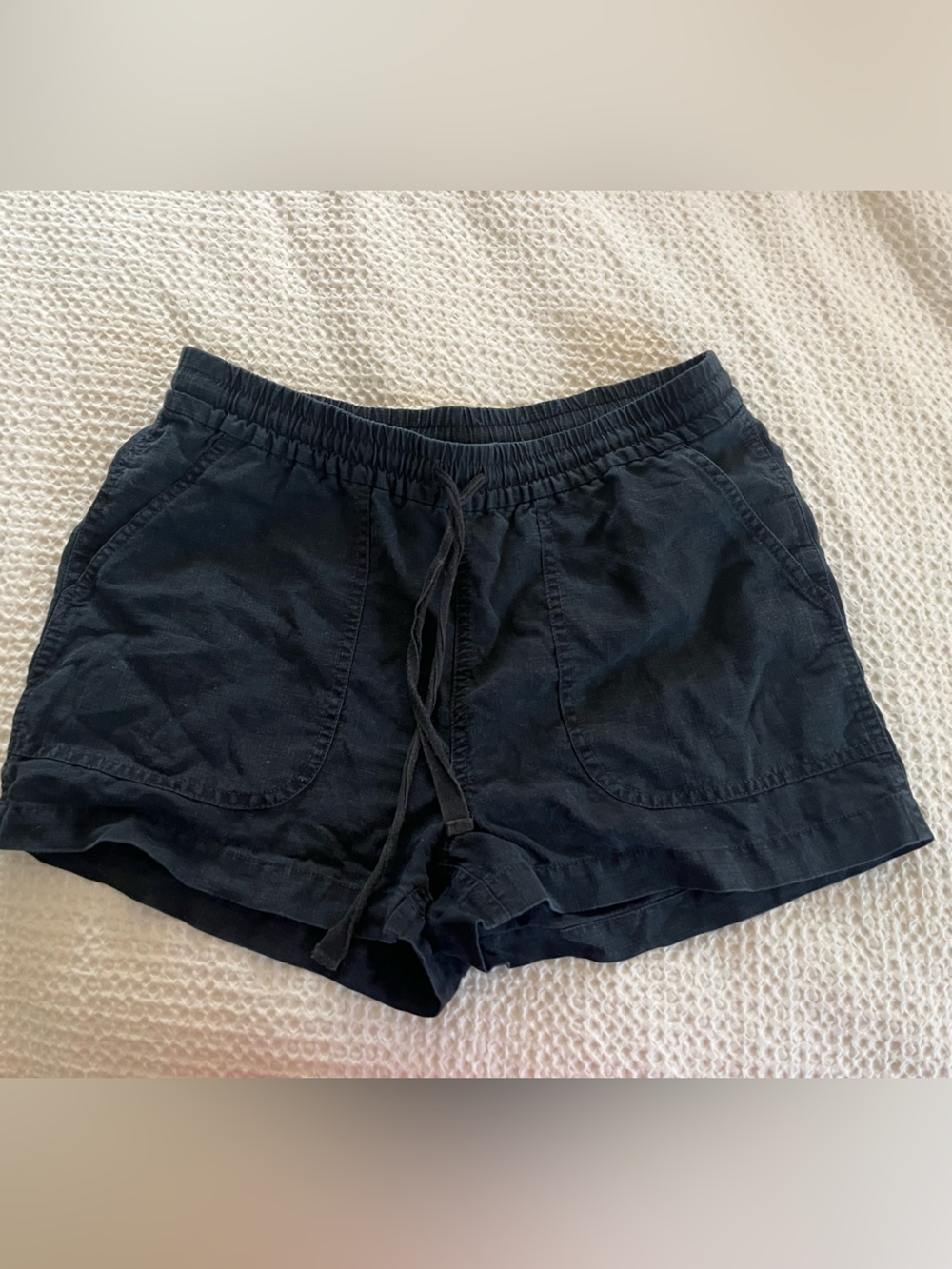 J.Crew Black Drawstring Casual Shorts - Size S
